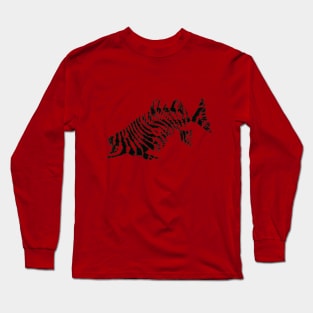 Monochromatic Fish Long Sleeve T-Shirt